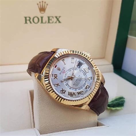 fake rolex leather watch bands|are rolex watches genuine.